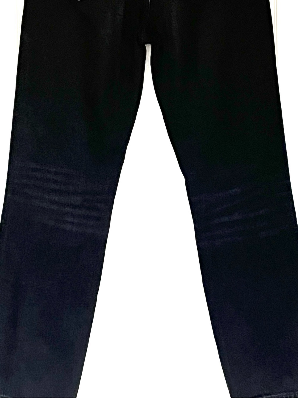 Aritzia Denim Forum The Joni High Rise Loose Black Distressed Jeans Size 24 - Picture 16 of 16